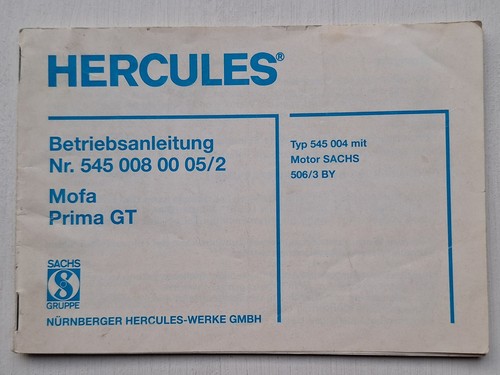 Hercules mofa prima - hercules,