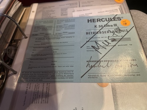 Betriebserlaubnissammlung