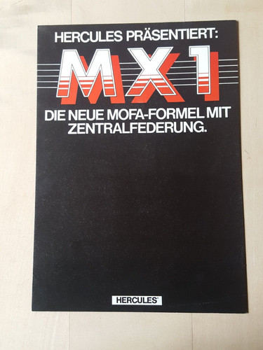 Hercules mofa 50 ccm - hercules, mx