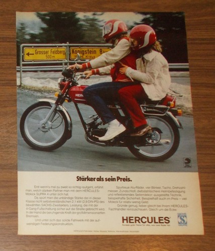 Seltene werbung hercules supra - seltene,