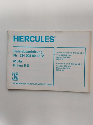 Hercules mofa prima - hercules, 5s
